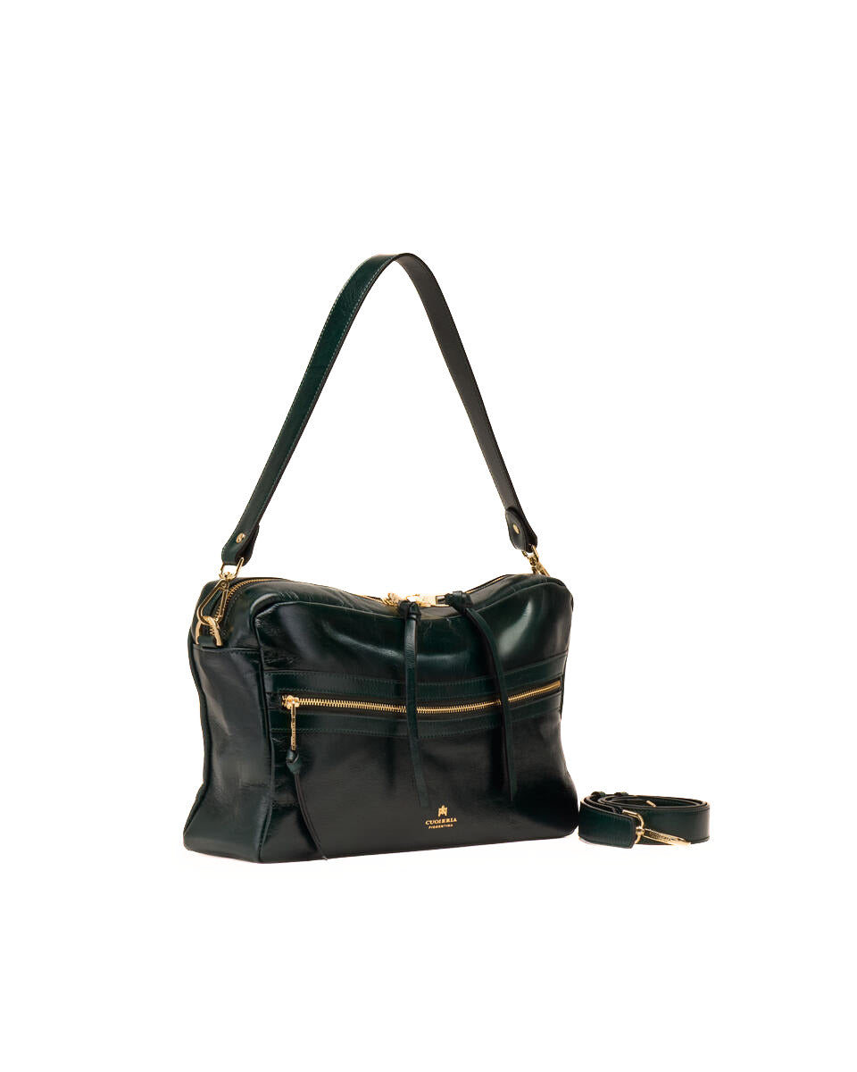 Cuoieria Fiorentina CAMERA BAG GRANDE Collezione Cameron Muschio