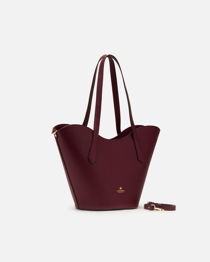 Cuoieria Fiorentina SHOPPING Collezione Wave Bordeaux Grande