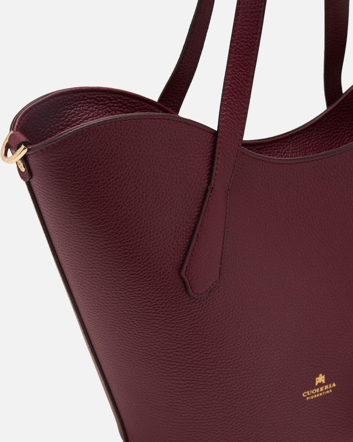 Cuoieria Fiorentina SHOPPING Collezione Wave Bordeaux Grande