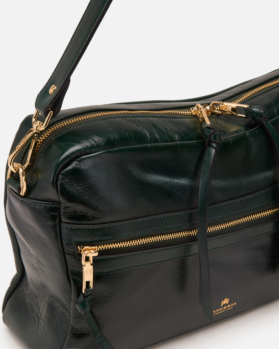 Cuoieria Fiorentina CAMERA BAG GRANDE Collezione Cameron Muschio
