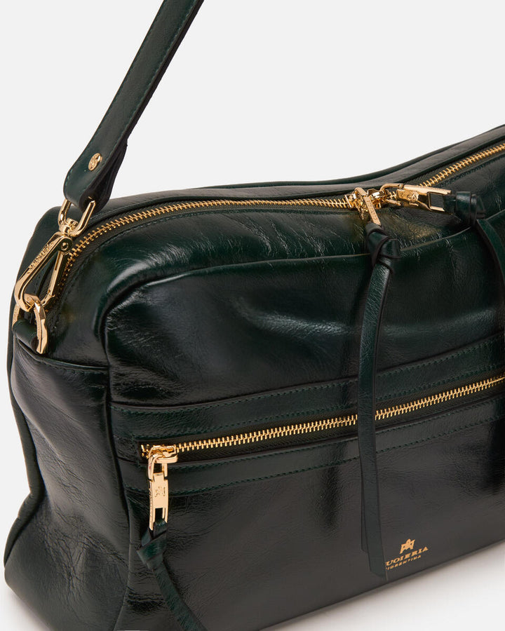Cuoieria Fiorentina CAMERA BAG GRANDE Collezione Cameron Muschio