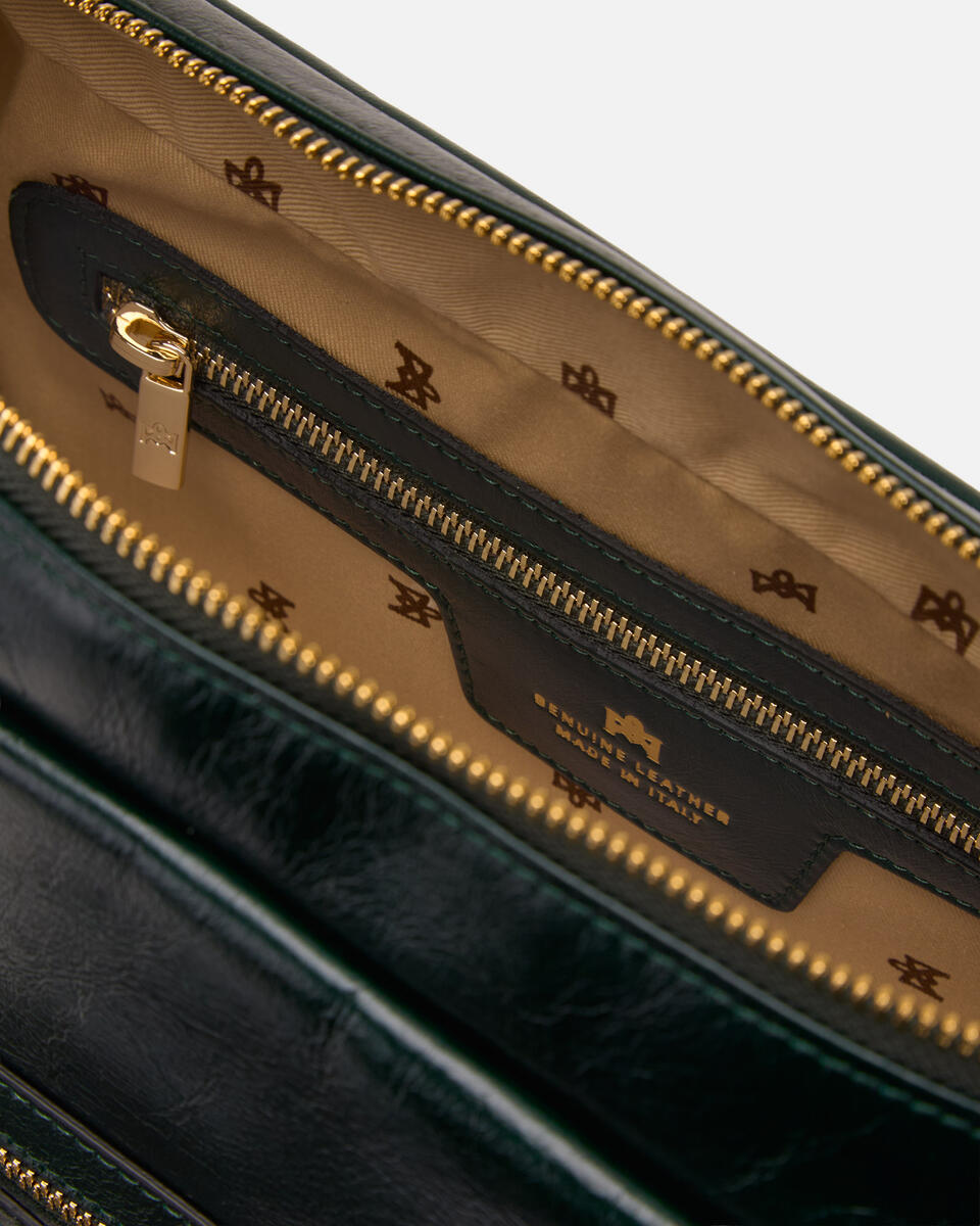 Cuoieria Fiorentina CAMERA BAG GRANDE Collezione Cameron Muschio