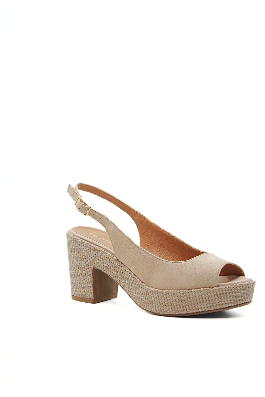 Sandalo modello slingback spuntato 1698